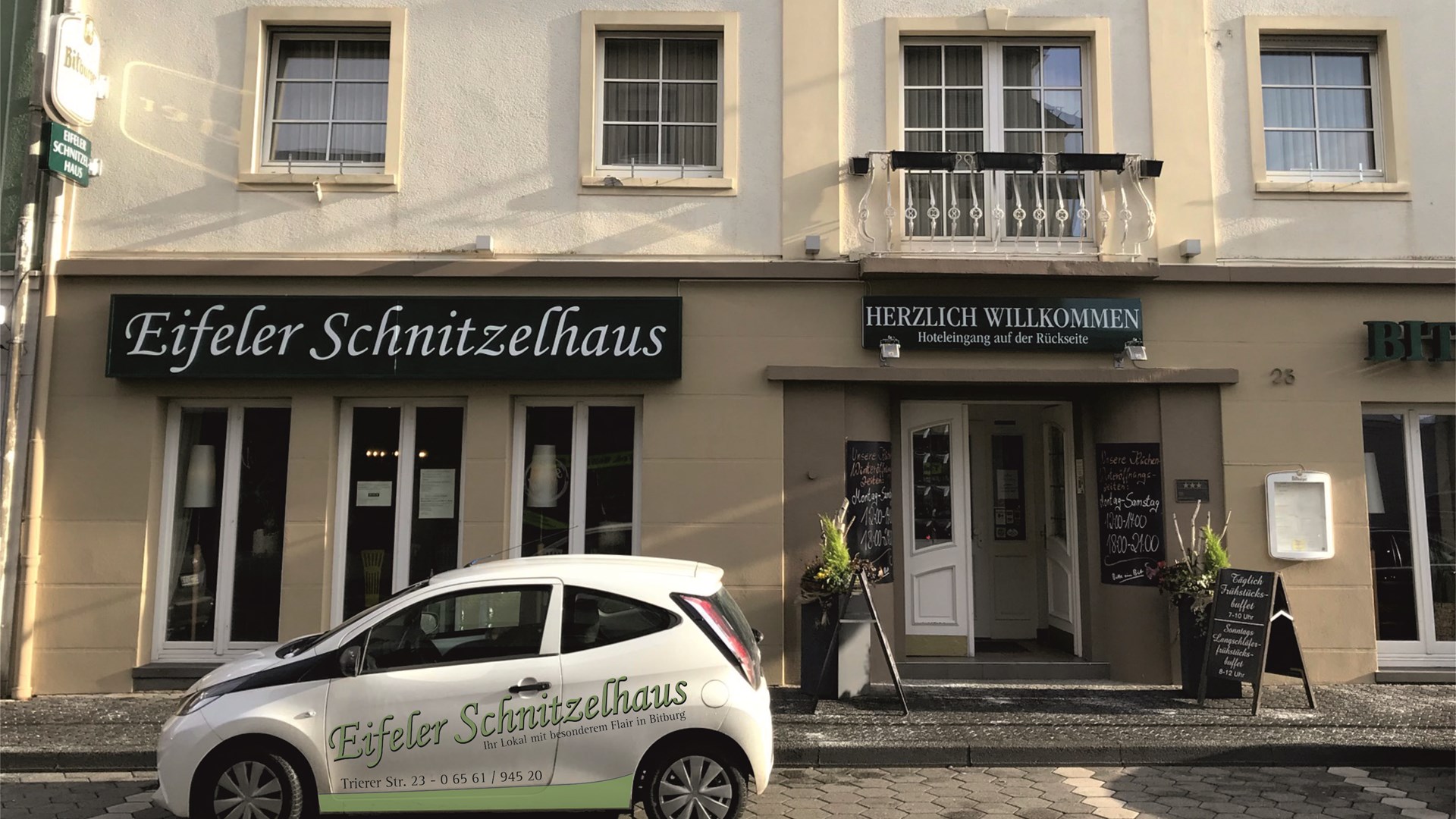 Bild von der Webseite von Bitburger Hof